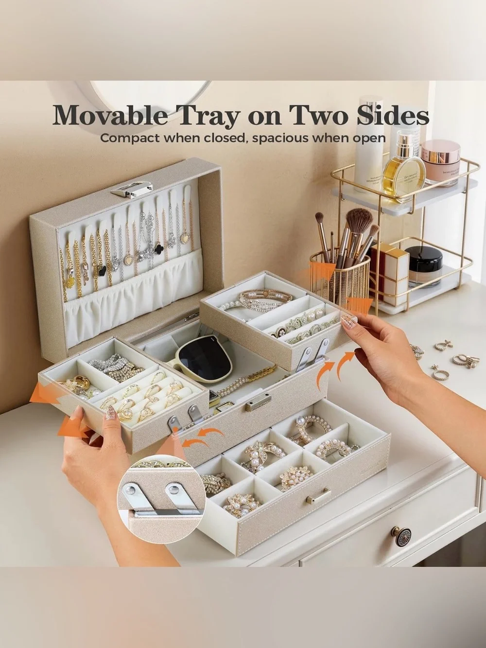 Dajasan Jewelry Organizer Box